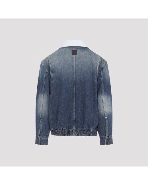 Loewe Jas Met Ritssluiting in het Blue voor heren