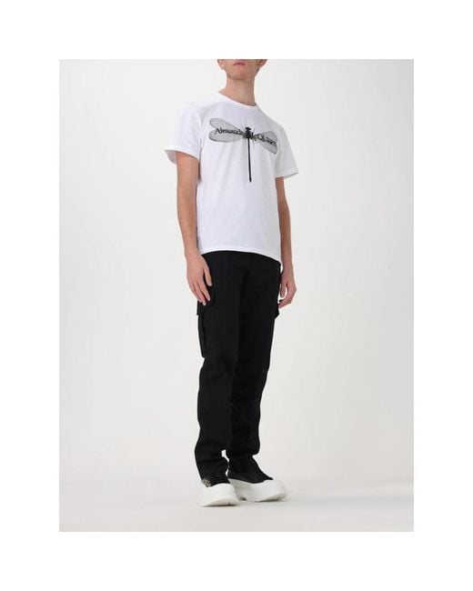 Suit Trousers Alexander McQueen de hombre de color Black