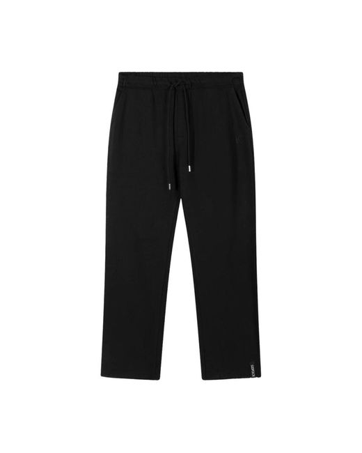 10Days Black Regular Fit Baumwoll-Joggerhose