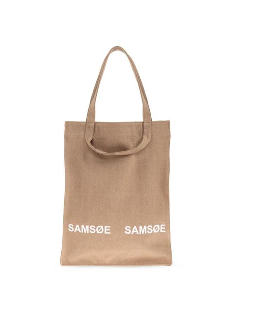 Samsøe & Samsøe Natural Tote Bags for men