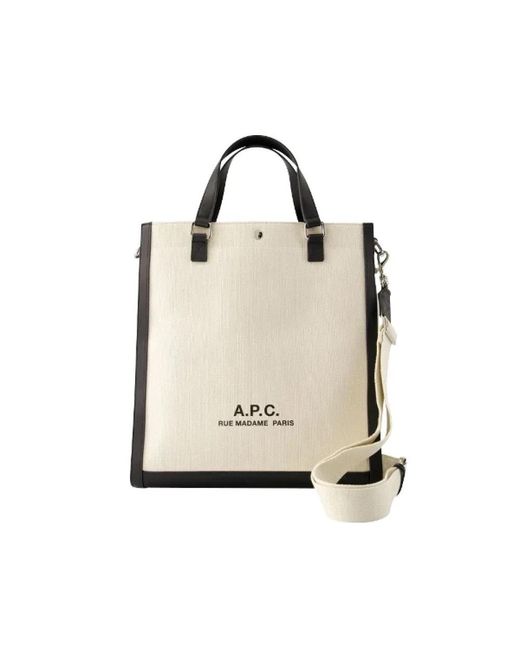 A.P.C. Natural Tote Bags