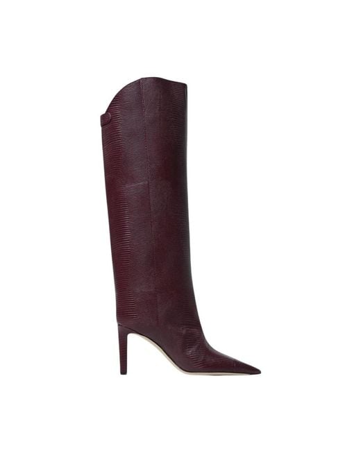 Jimmy Choo Red Heeled Boots