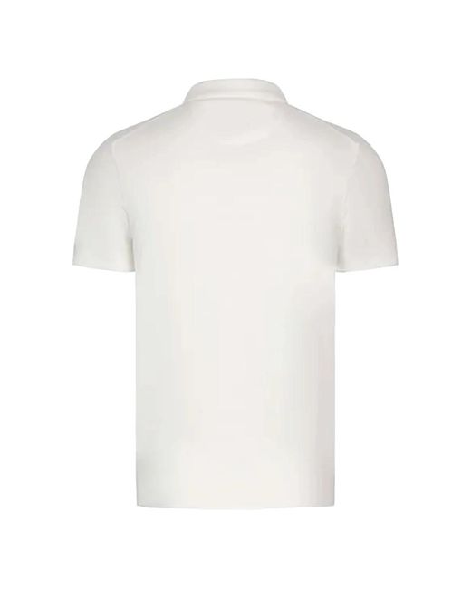 Cavallaro Napoli White Polo Shirts for men
