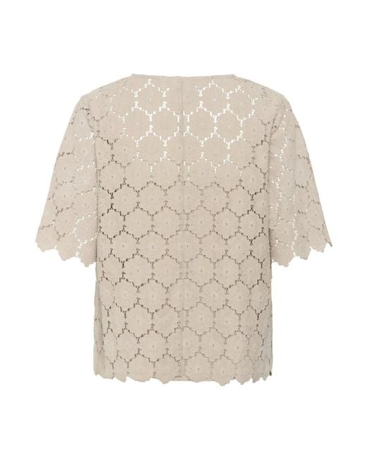 Saint Tropez Natural Blouses
