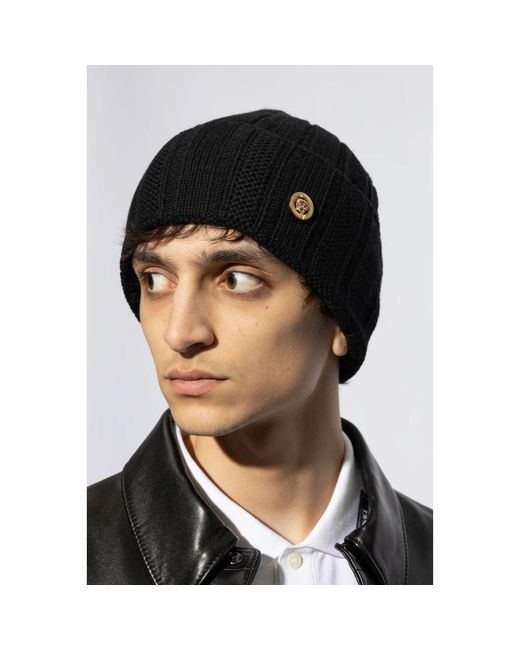 Accessories > hats > beanies Versace pour homme en coloris Black