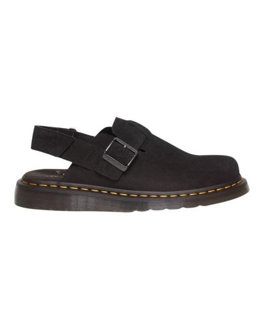 Dr. Martens Jorge Ii Slingback Muiltjes in het Black voor heren