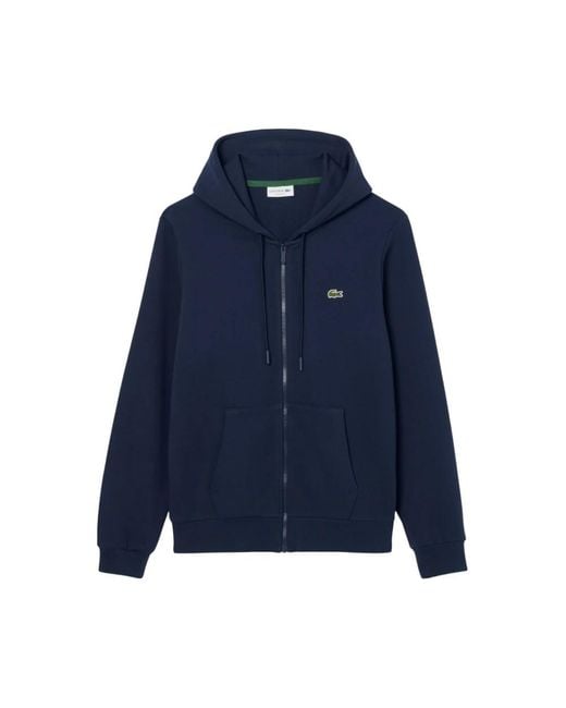 Zip-Throughs Lacoste pour homme en coloris Blue