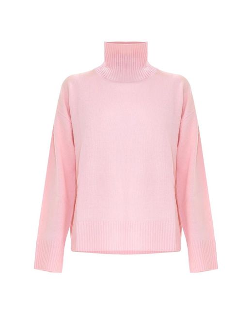 Kocca Truien & Vesten ,Roze ,Wol Marleen Sweater in het Pink
