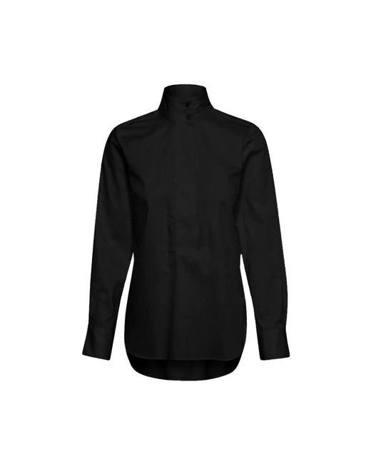 Inwear Overhemden ,Zwart ,Keix Iw Shirt in het Black
