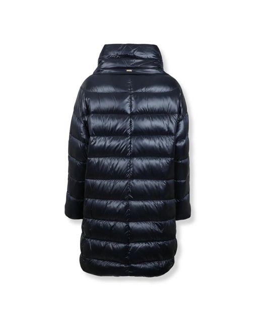 Herno Jassen ,Blauw ,Nylon Matilde Down Jacket in het Blue