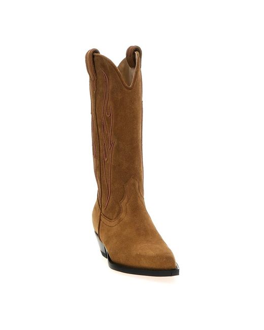 Sonora Boots Brown Cowboy & Biker Boots