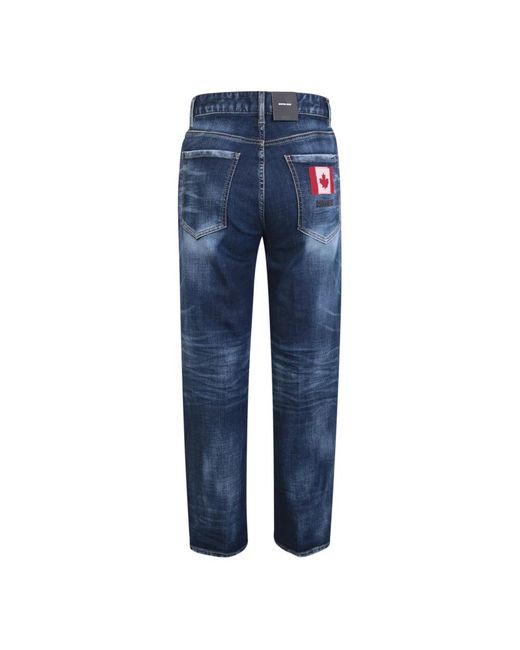 DSquared² Blue Slim Fit Jeans