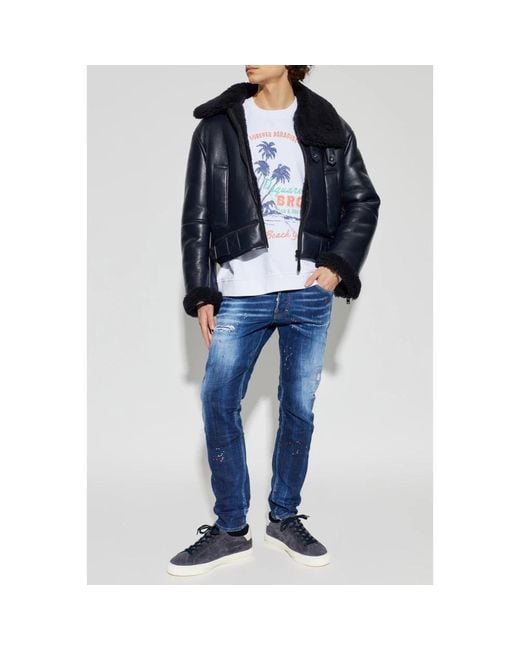DSquared² Blue Slim-Fit Jeans for men