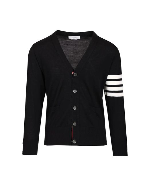Cardigans Thom Browne pour homme en coloris Black