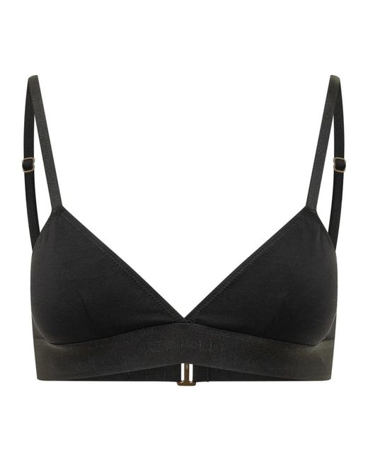 Tom Ford Ondergoed ,Zwart ,Tweed Modal Bh in het Black
