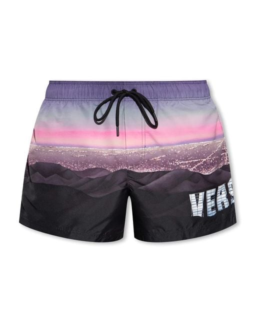 Versace Multicolor Beachwear for men