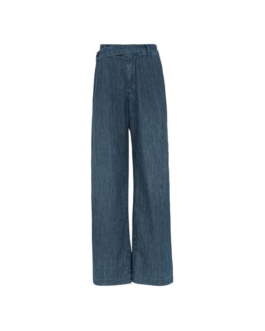 Wide jeans di AG Jeans in Blue