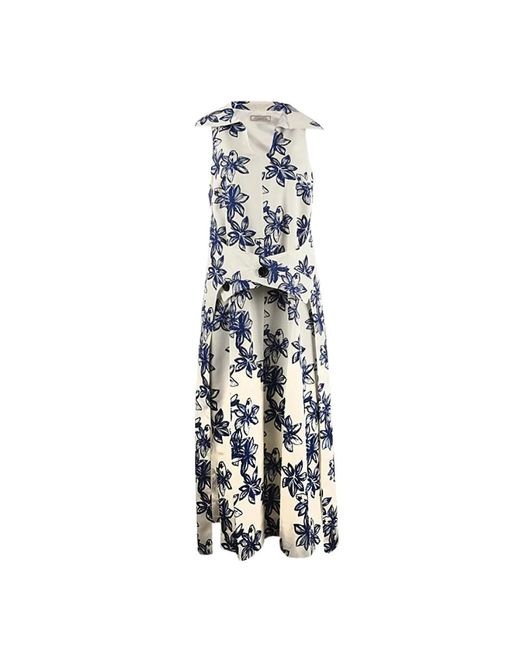 Nina Ricci Blue Midi Dresses