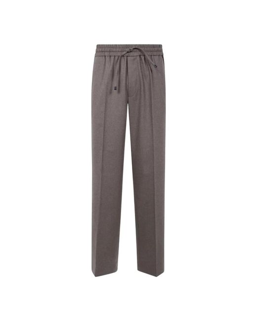 Drole de Monsieur Gray Straight Trousers for men