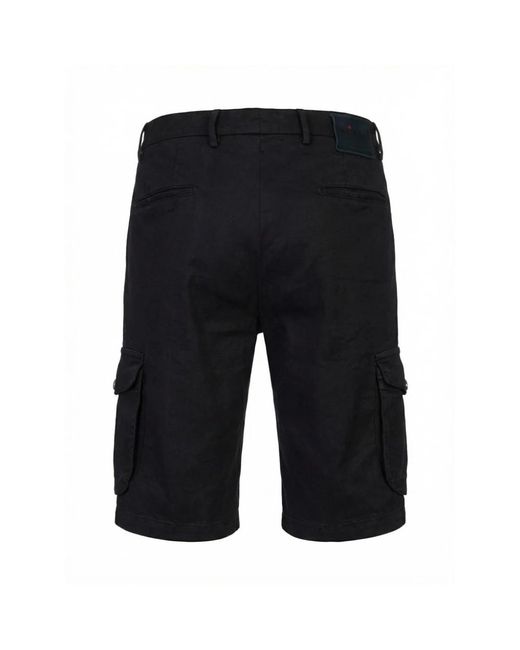 Kiton Black Casual Shorts for men