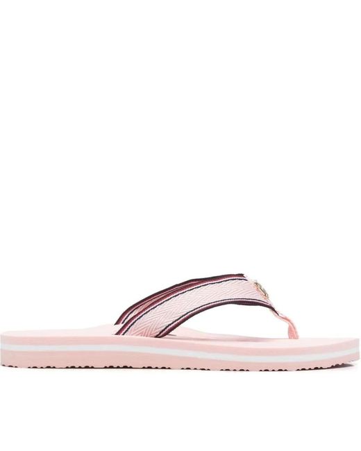 Tommy Hilfiger Slippers - - Dames in het Roze | Lyst BE