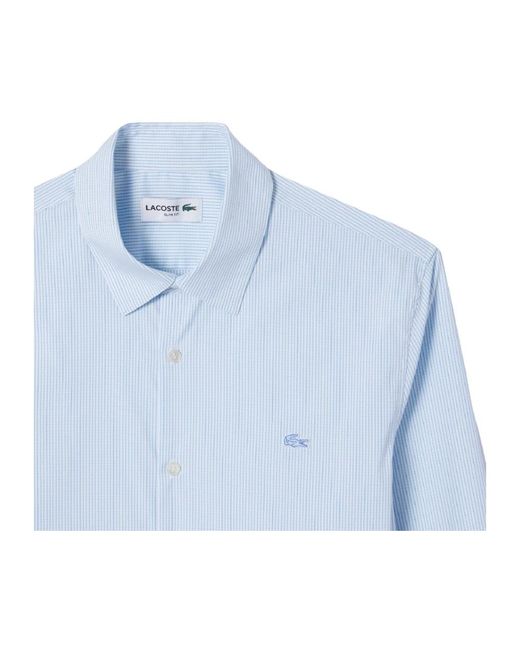 Lacoste Blue Casual Shirts for men