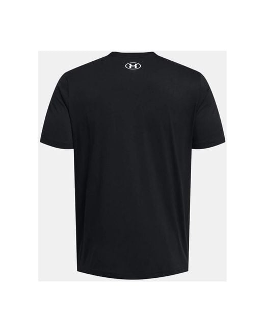 T-Shirts Under Armour de hombre de color Black