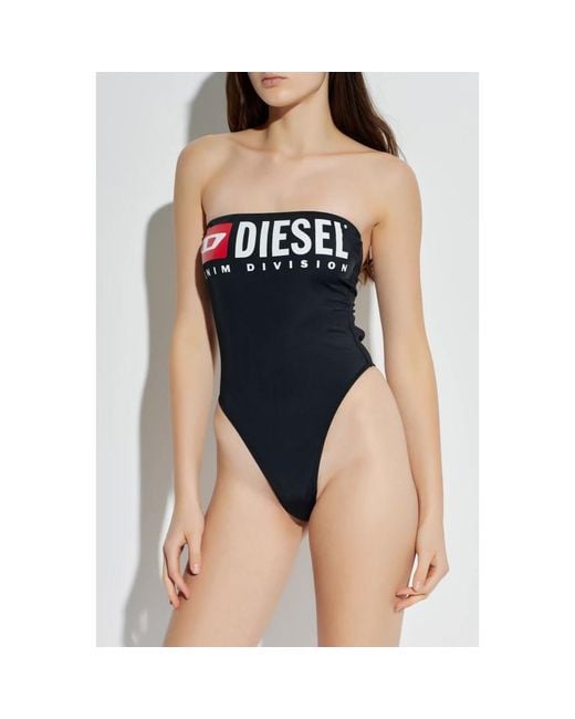 DIESEL Blue Cecilia D-Core Einteiliger Badeanzug