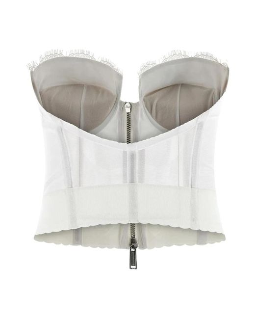 DSquared² White 80's Top