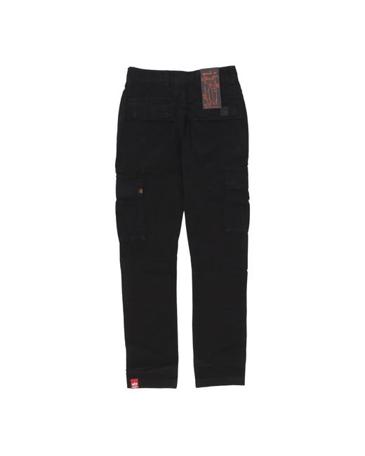 Alpha Industries Agent Pant in het Black voor heren