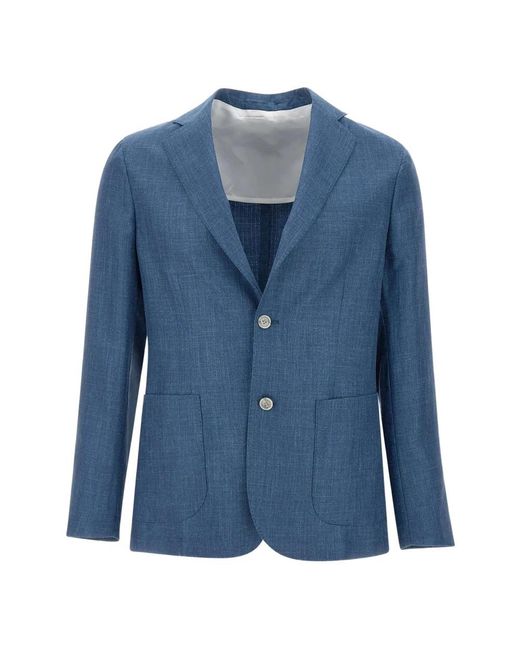 Barba Napoli Blue Blazers for men