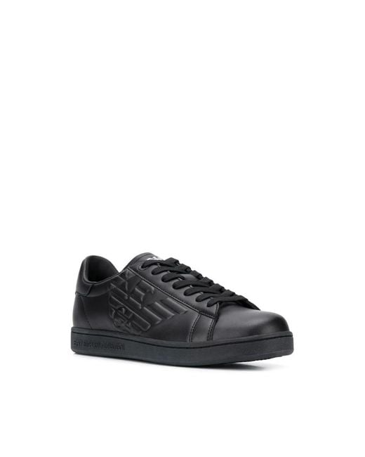 EA7 Black Sneakers for men