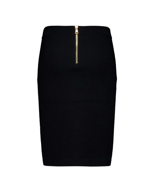 Balmain Blue Midi Skirts