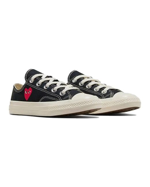 COMME DES GARÇONS PLAY Blue Sneakers for men