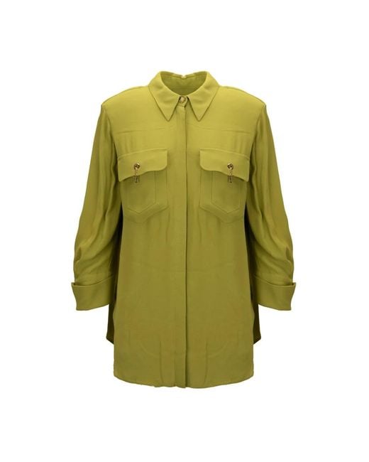 Elisabetta Franchi Green Shirts