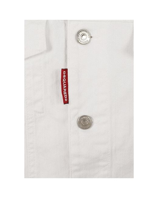 Denim Jackets DSquared² de hombre de color White