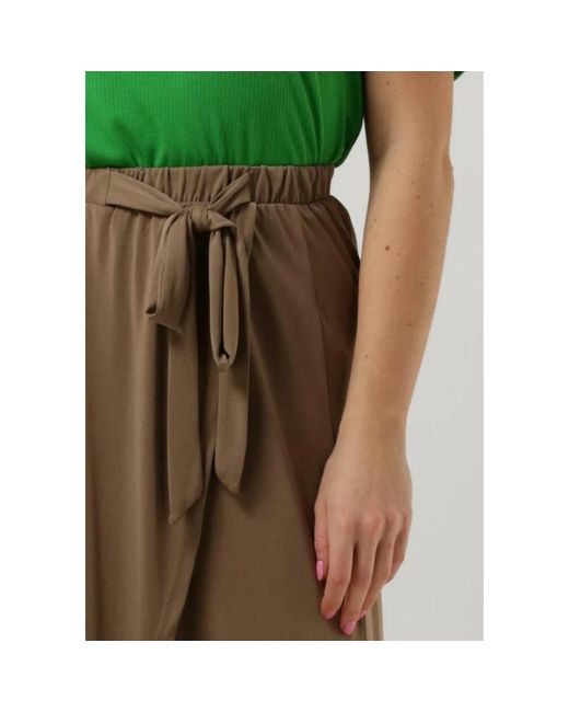 Object Bruine Midi Rok in het Green
