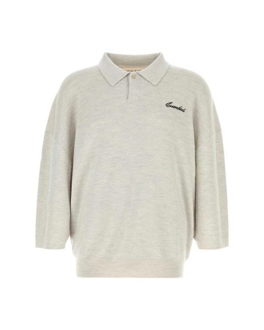 Fear Of God White Polo Shirts for men