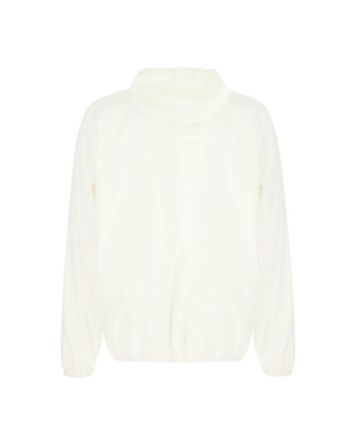 Brunello Cucinelli White Light Jackets for men