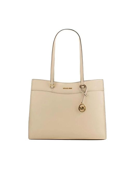 Michael Kors Natural Shoulder Bags