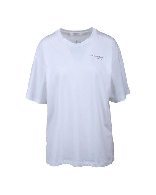 Philosophy Di Lorenzo Serafini Blue T-Shirts