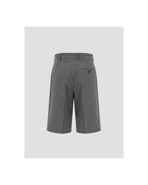 MM6 by Maison Margiela Gray Casual Shorts