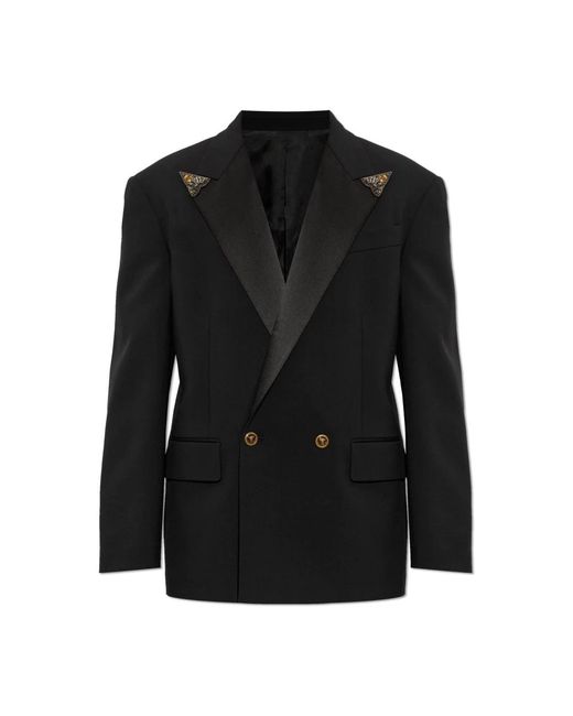Blazers Versace pour homme en coloris Black