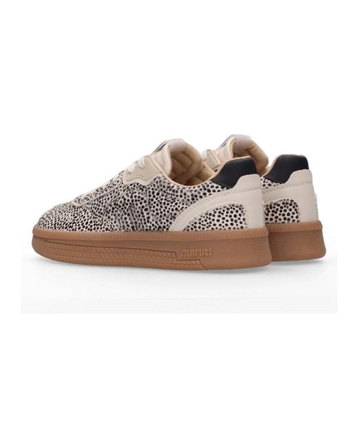 Maruti Schoenen ,Veelkleurig ,Leer Hairon Pixel Stijlvolle Sneaker in het Multicolor