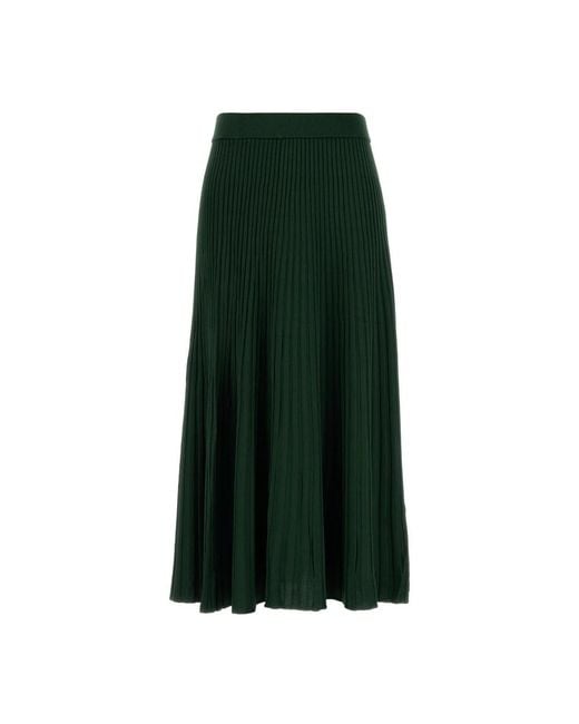 Zimmermann Green Midi Skirts