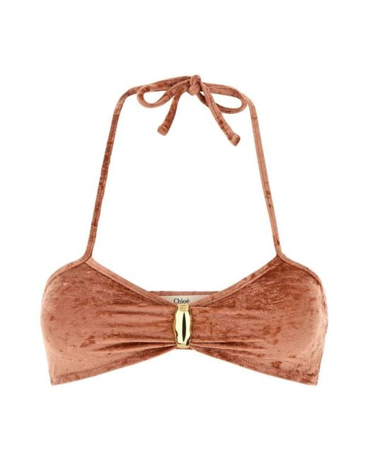 Chloé Brown Bikinis