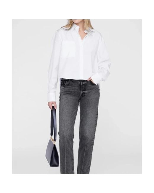 Anine Bing White Shirts