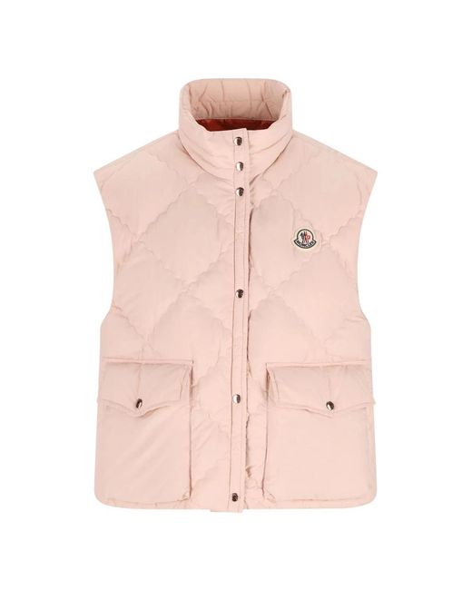 Vests Moncler en coloris Pink