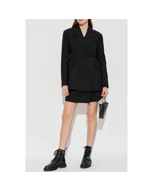 AllSaints Jassen ,Zwart ,Wol Mimmie Blazer in het Black