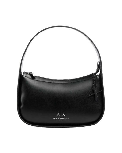 Elegante borsa a spalla di Armani Exchange in Black